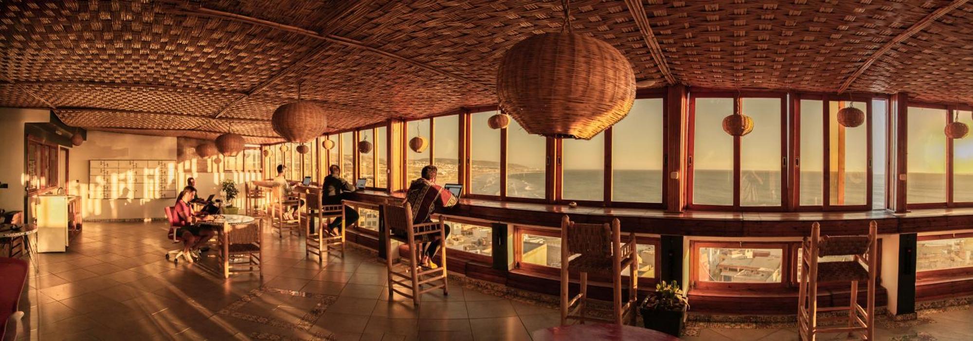 Adventurekeys Surf Yoga Cowork Bed & Breakfast Taghazout Exterior photo