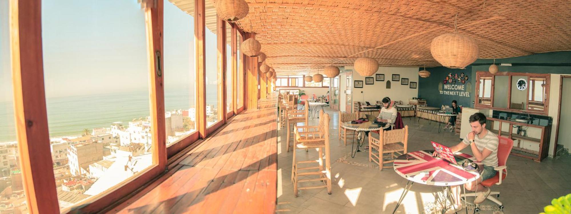 Adventurekeys Surf Yoga Cowork Bed & Breakfast Taghazout Exterior photo