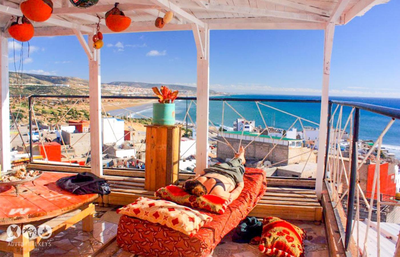 Adventurekeys Surf Yoga Cowork Bed & Breakfast Taghazout Exterior photo